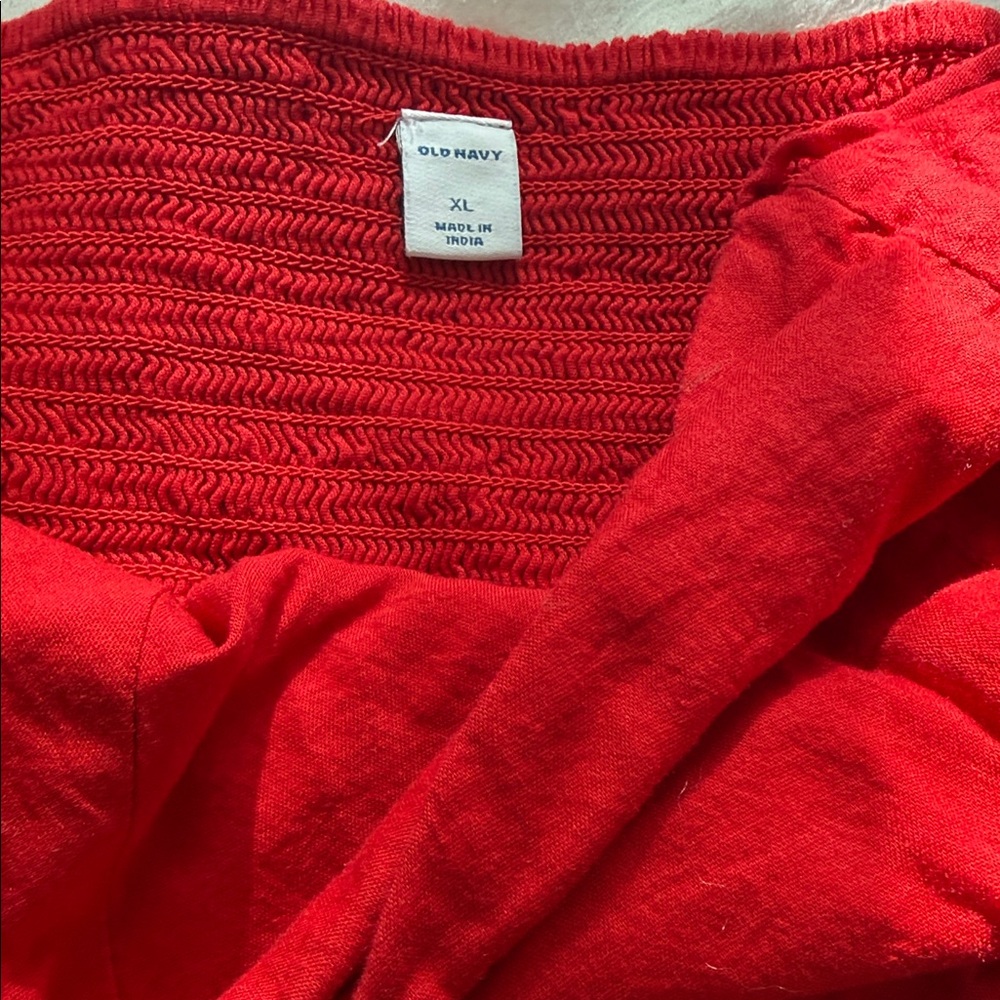 Old Navy Red Women's Camisole - Picture 2 of 2